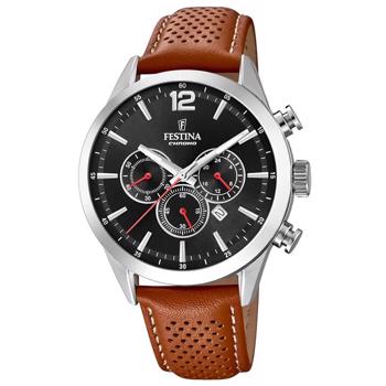 Chronograph Rustfri stål batteridrevet quartz Herre ur fra Festina, F20542_6